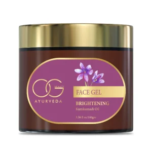 OG BEAUTY Ayurveda Brightening Kumkumadi Oil Face Gel 100 GM