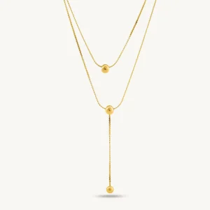Drop Bead Necklace ( buy1 get 1)